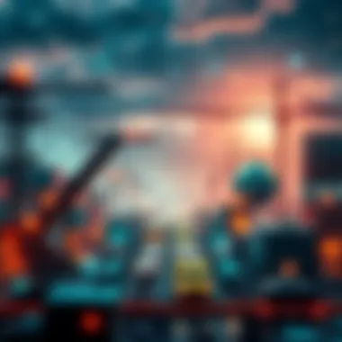 Crypto Infrastructure Launch A visual representation of various crypto projects showcasing their operational infrastructure in 2026, with digital technology elements and symbols of progress.