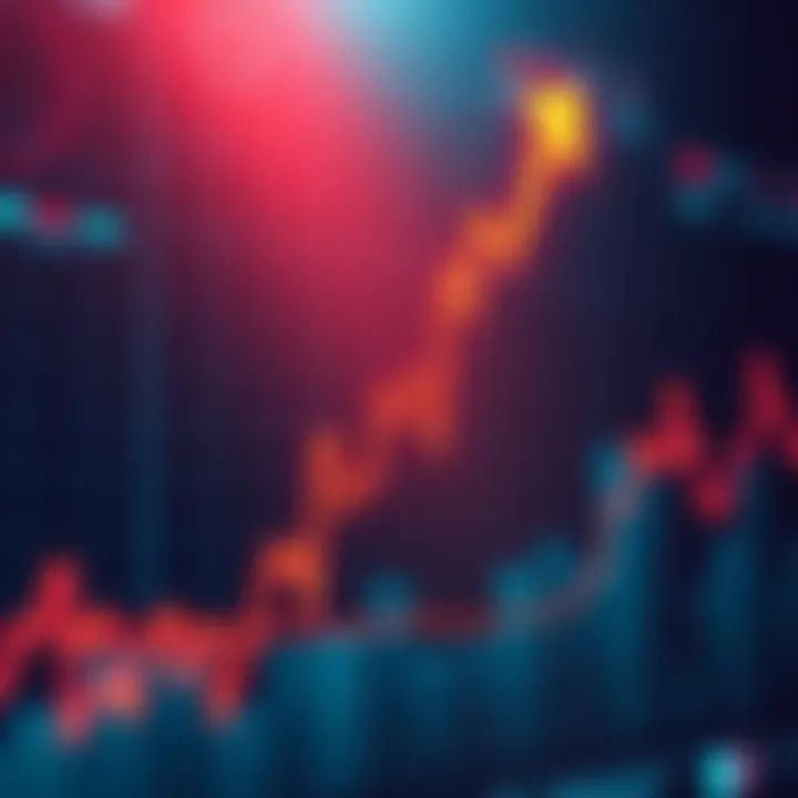 A graph showing a sharp drop in cryptocurrency values, symbolizing the $100 billion loss in one day.