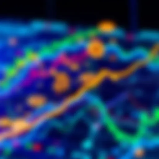A visual representation of cryptocurrency trends with Bitcoin and various altcoins on an upward trajectory, symbolizing potential market growth.