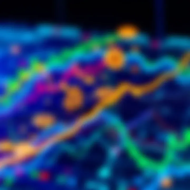 A visual representation of cryptocurrency trends with Bitcoin and various altcoins on an upward trajectory, symbolizing potential market growth.