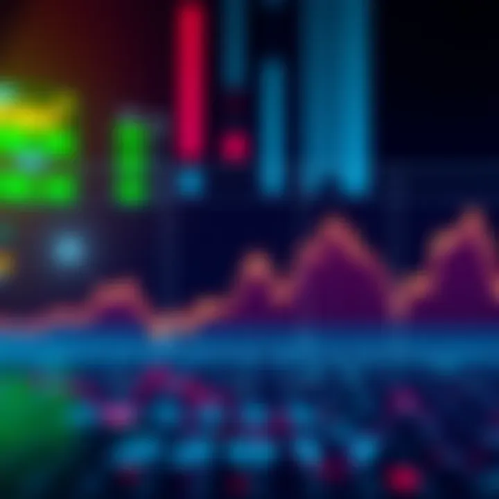 Graph showing fluctuations in cryptocurrency values during 2017, reflecting optimism and decline