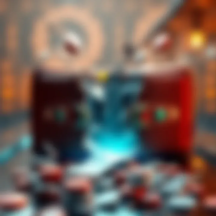 A graphic showing a broken digital wallet with money disappearing, symbolizing the $5 million loss in South Korea due to the leak of seed phrases.