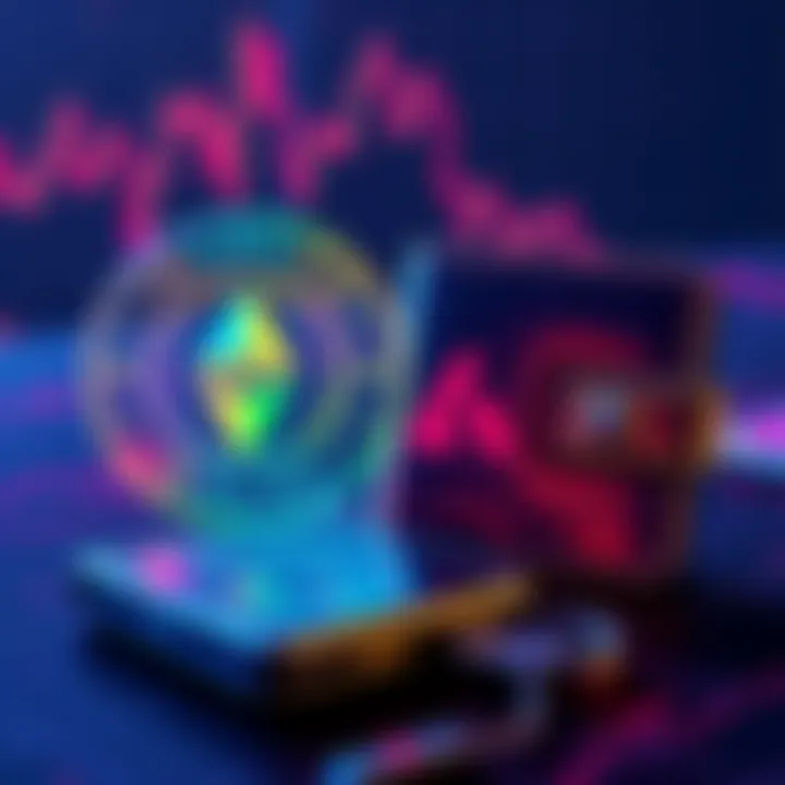 Secure crypto wallet and exchange A digital illustration showing a secure hardware wallet next to a trusted cryptocurrency exchange logo, symbolizing safety in crypto trading.