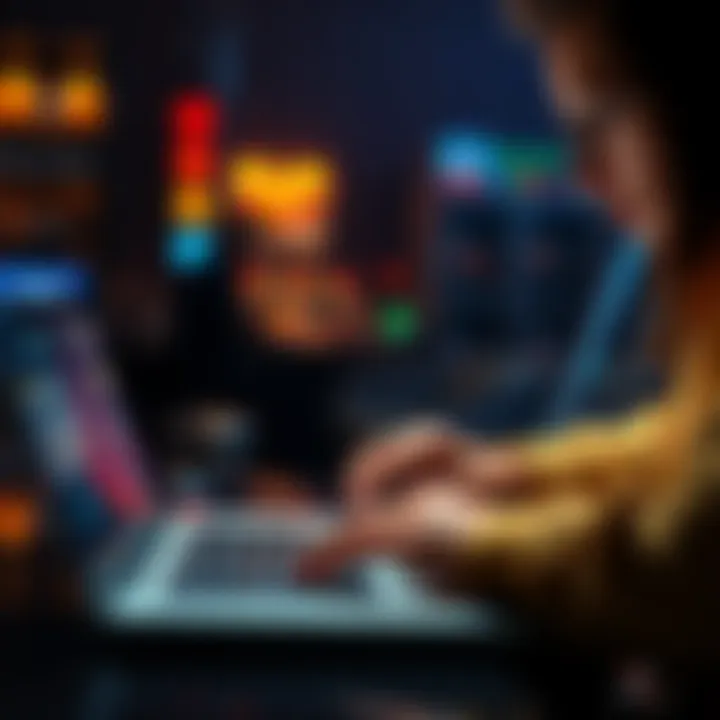 A person updating their crypto wallet on a laptop, showing a focus on security measures.