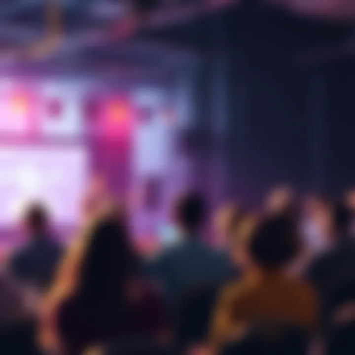 A group of people sharing insights about cryptocurrency in a lively forum setting