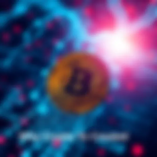 A digital coin with binary code, representing cryptocurrency's technology and financial impact.