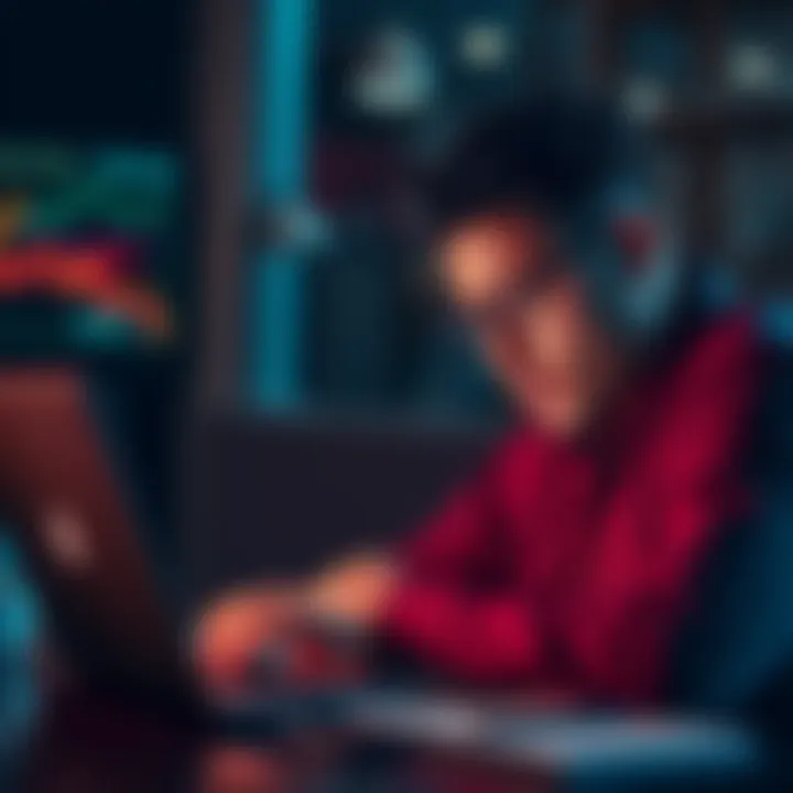 A person looking upset while checking their Coinbase account on a laptop, showing concern about double charges.