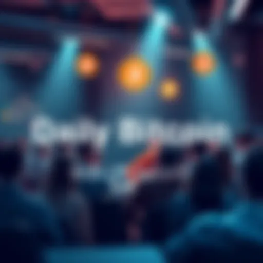 A vibrant online forum where people engage in discussions about Bitcoin, sharing insights and questions.
