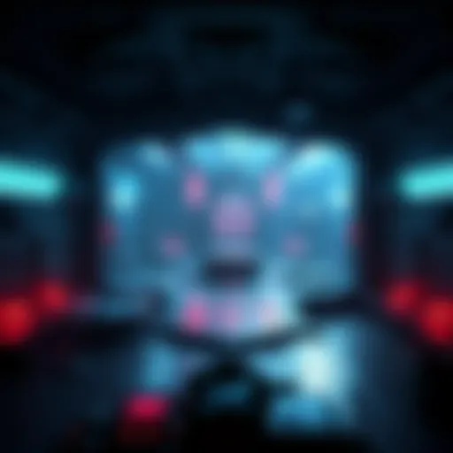 Finished layout of the Dark Matter level, showcasing its design and structure.