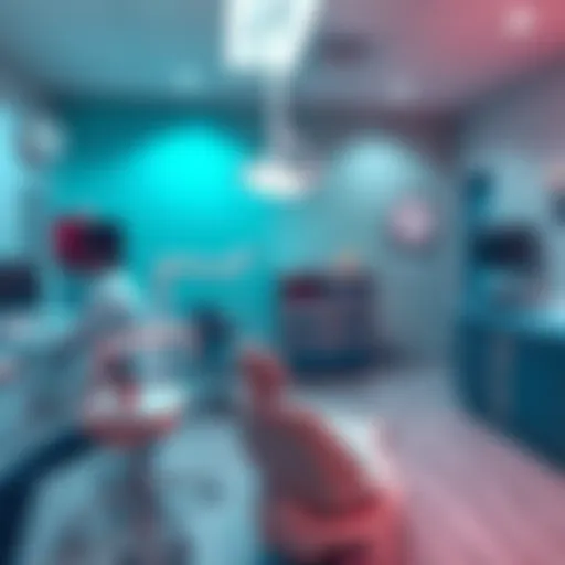 A dental office with dental tools and equipment ready for checkups