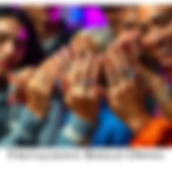 A group of people displaying various diamond rings and jewelry, highlighting their personal collections.