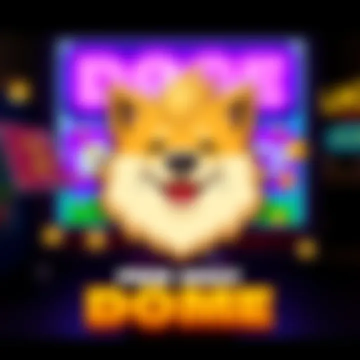Colorful logo of a new Doge-themed game featuring a happy Doge character and playful graphics