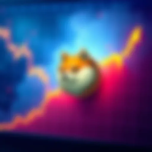 A price chart showing Dogecoin's recent decline and potential recovery