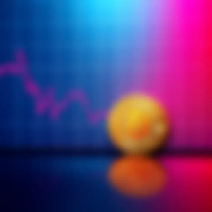 A graph showing a sharp decline in cryptocurrency values alongside a tax symbol, representing the new 36% tax policy by the Dutch government on unrealized gains.