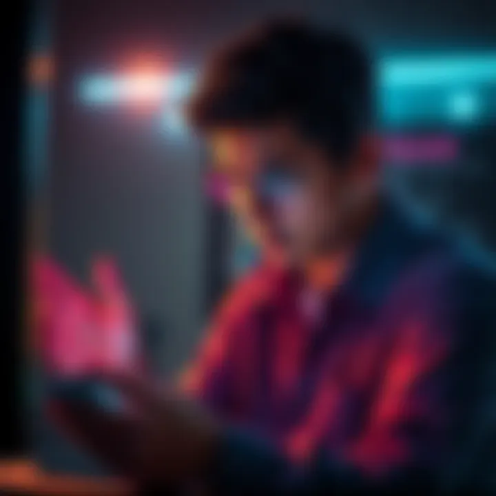 Concerned person checking email for sign-up attempts related to Trezor