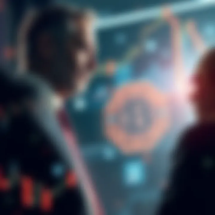 Jeffery Epstein reaching out to Gary Gensler to discuss digital assets, with financial symbols around them
