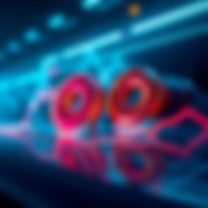 Chart showing ETH and DONUT trading volume and liquidity performance over Week 64