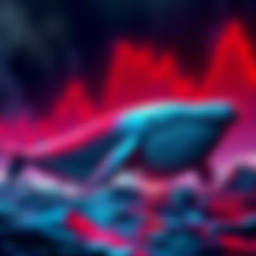 Graphic showing ETH whales experiencing financial losses with an emphasis on declining short positions