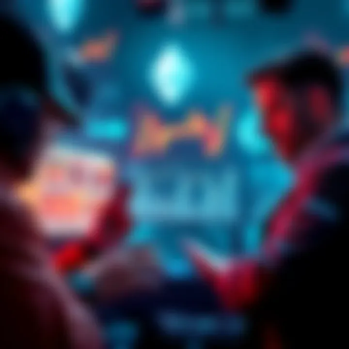 Traders analyzing Ether price movements as it approaches $4.3K