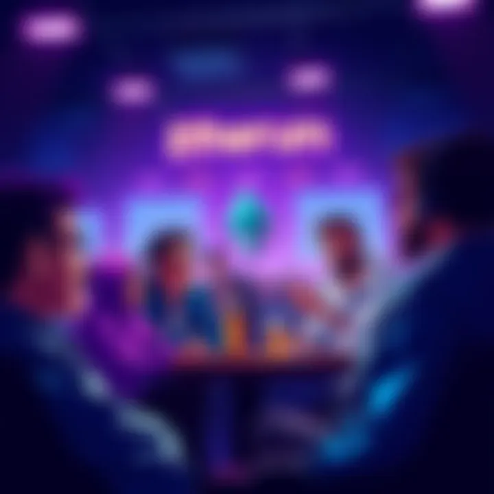 A group of people discussing worries about Ethereum's future, highlighting issues like high gas fees and rising competition.