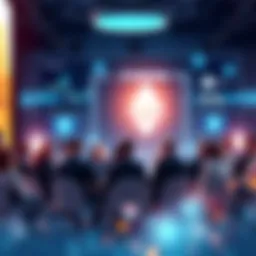 People discussing Ethereum news and prices in a group setting