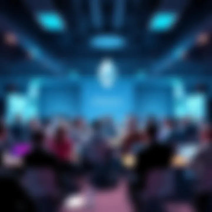 A group of people discussing Ethereum topics in a lively forum setting