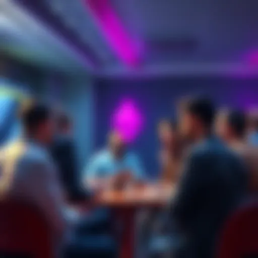 People engaging in a conversation about Ethereum news and price updates in a community forum setting