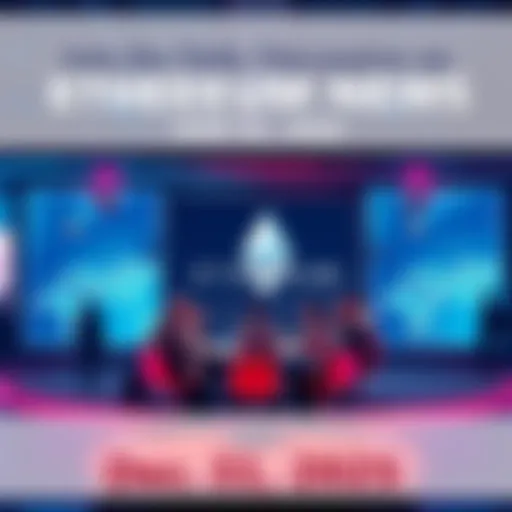 A group of people engaging in a discussion about Ethereum news and prices at a forum