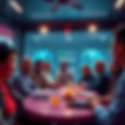 A group of people engaged in a lively discussion about Ethereum, sharing news and insights on price movements and events.