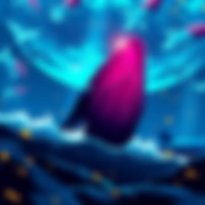 Ethereum whales watching ETH price drop Illustration of Ethereum whales looking worried as Ethereum price falls