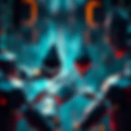 A visual representation of Ethereum's AI agents interacting with each other, symbolizing potential capital formation for AI projects.