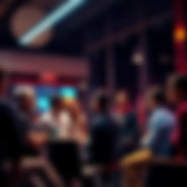 Group of people discussing Ethereum news and prices in a casual setting