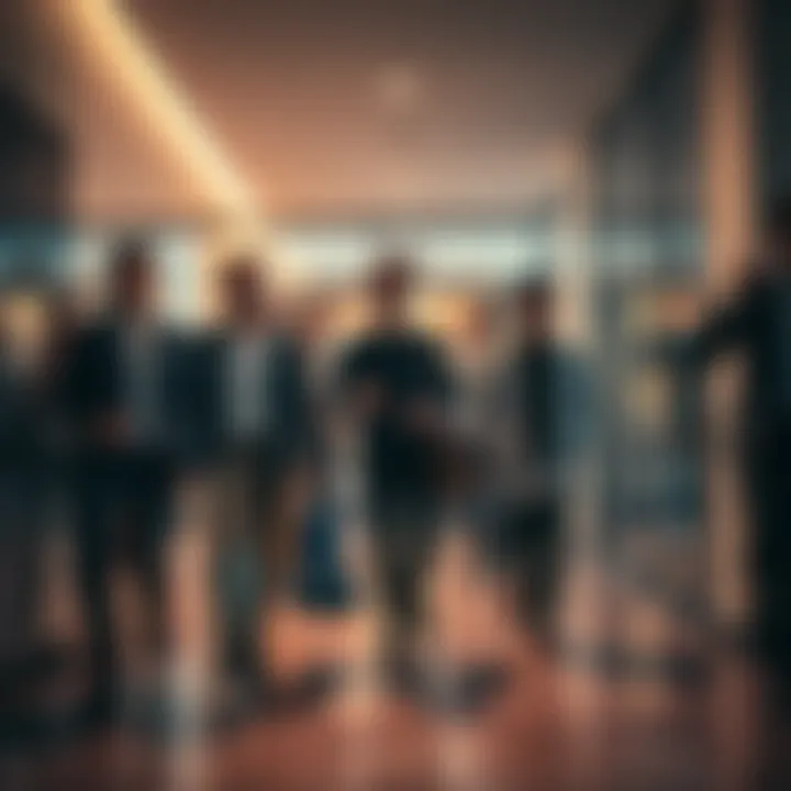 Group of researchers leaving the Ethereum Foundation office, representing changes in leadership and direction in the crypto space.