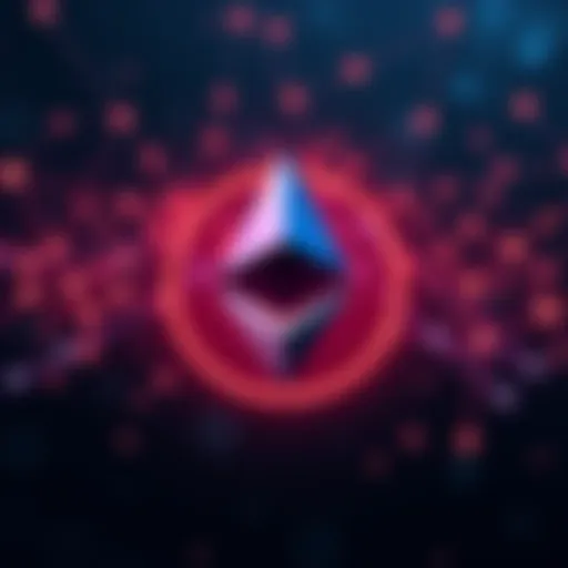Illustration of Ethereum logo with digital network symbols, representing the launch of the Fusaka upgrade on the Sepolia testnet.