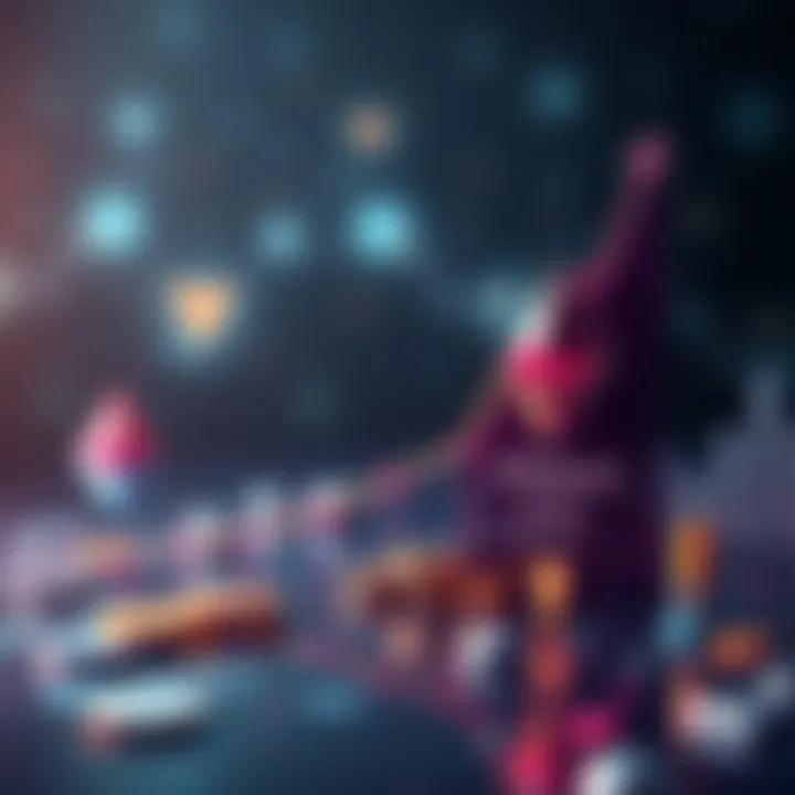 A rising graph depicting Ethereum's Total Value Locked alongside icons of stablecoins and real-world assets.