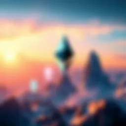 Graph showing rising Ethereum supply with symbols of staking and transaction fees