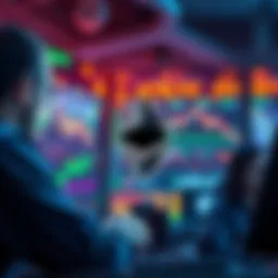 Traders analyzing Ethereum charts with mixed signals, showing both bearish and bullish trends