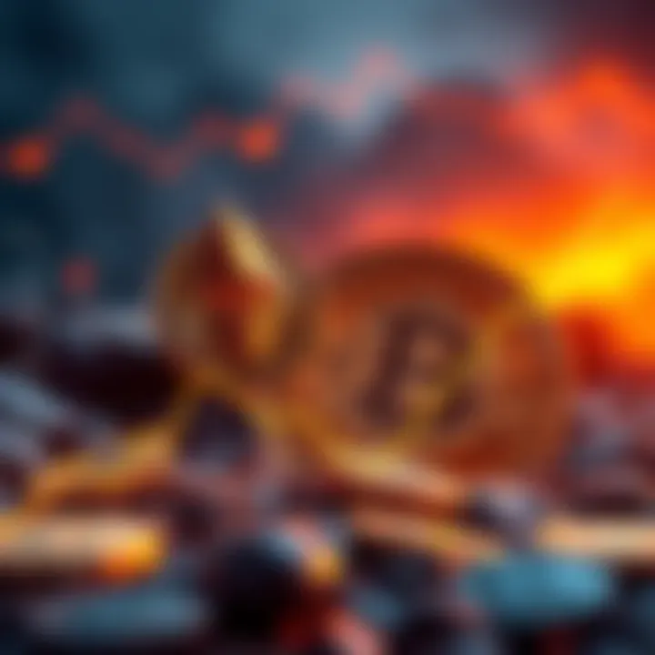 Graph showing Ethereum's inflation rate significantly lower than Bitcoin's after the Merge