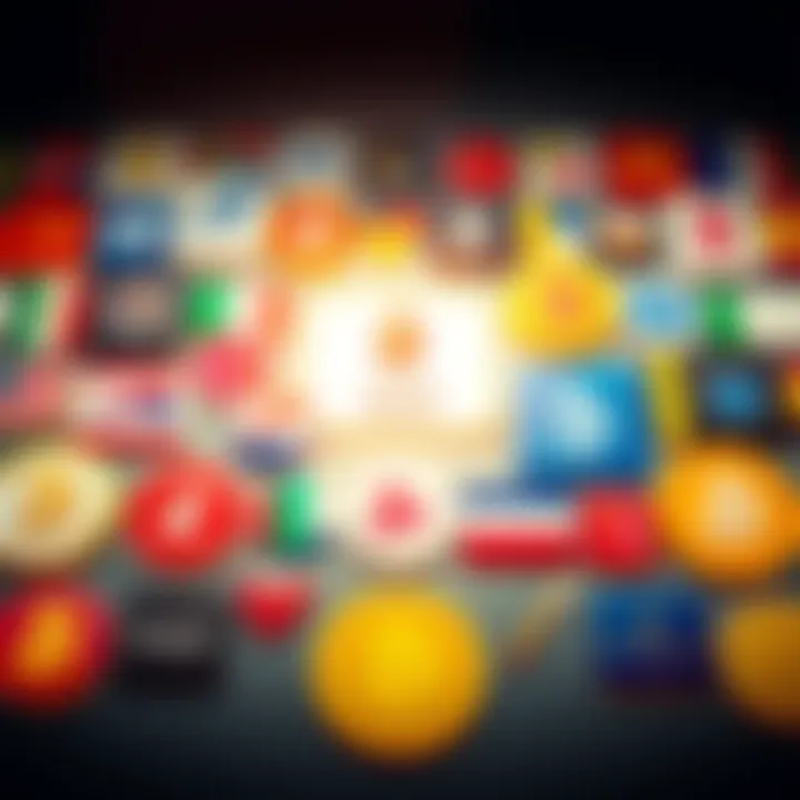 European Banks Adopting Cryptocurrency A collection of logos from major European banks with cryptocurrency symbols, showing their involvement in digital assets.