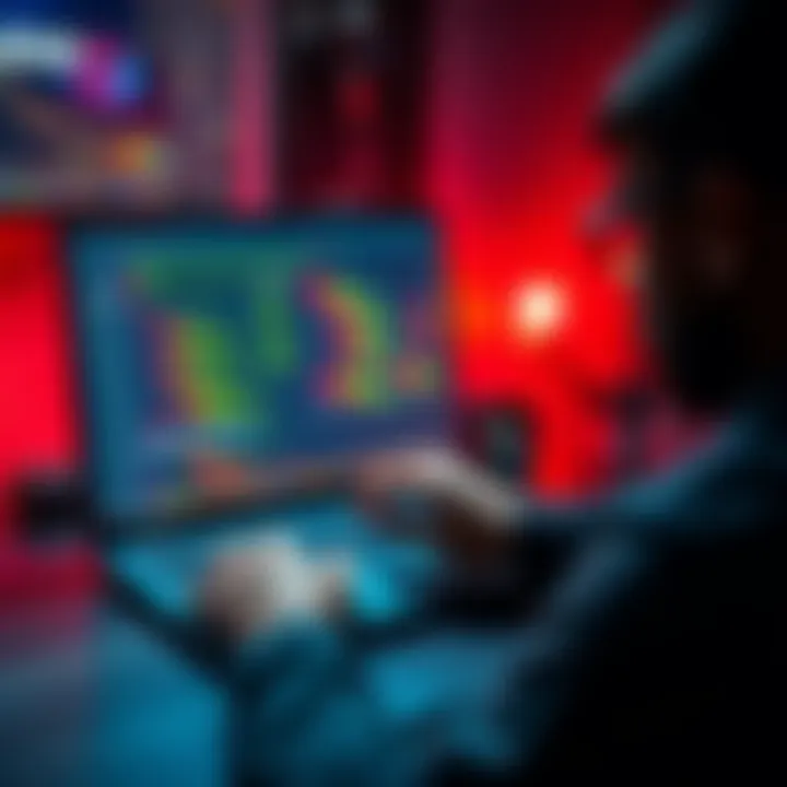 A person comparing the coding performance of Fable 5.1 and Astra 6 on a laptop screen