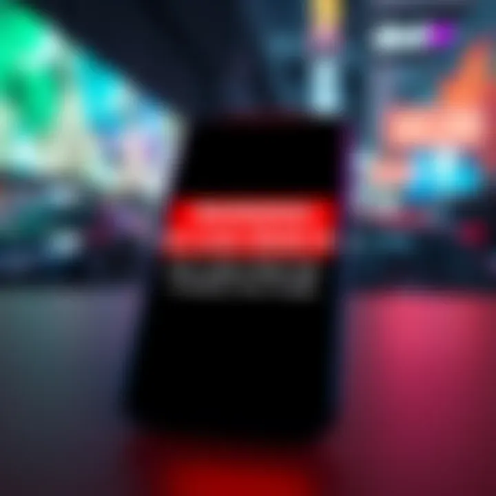 A smartphone displaying a warning message about a fake Ledger Wallet app, highlighting the risk of scams to protect cryptocurrency