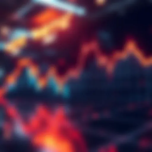 A graph showing a steep decline in cryptocurrency value, symbolizing investors' losses.