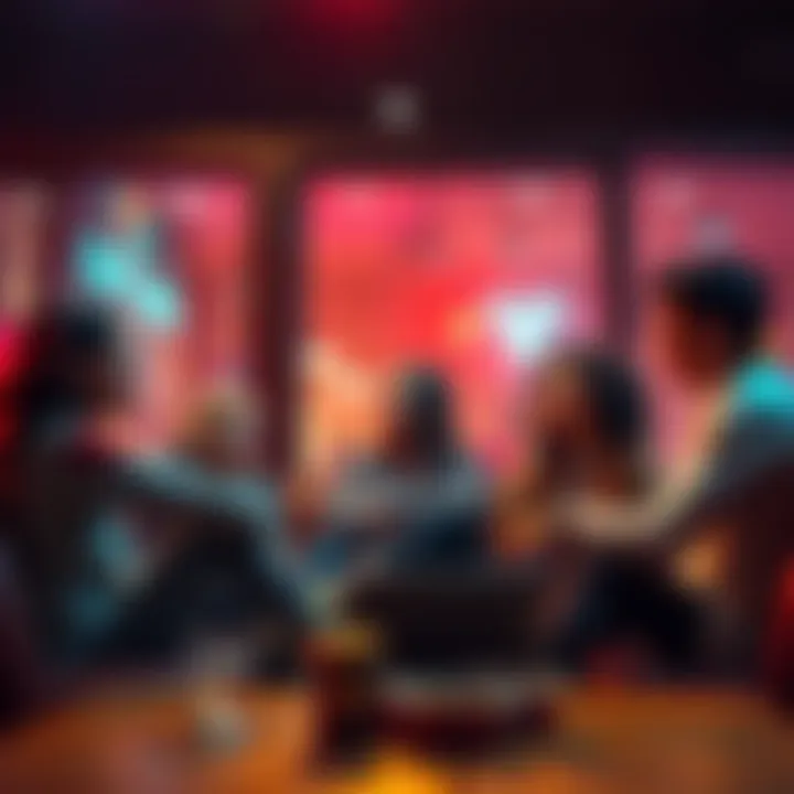 A group of diverse people sharing their fears in a casual setting, discussing what scares them most.