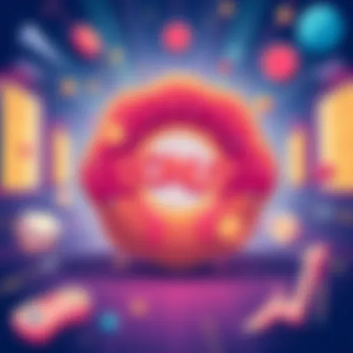 Illustration showing updates and developments in the DONUT ecosystem for February, featuring a graphical representation of community engagement and treasury flows.