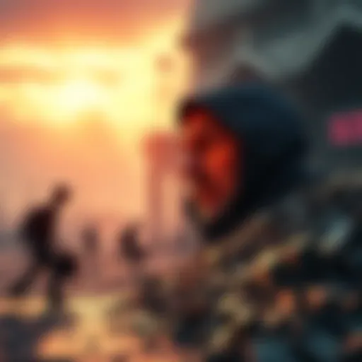 A visual representation of economic inequality with contrasting images of wealth and poverty