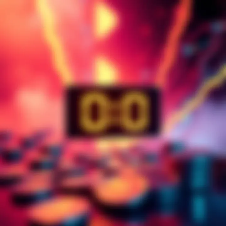 Graphic showing a countdown and $ALPHA tokens with a vibrant background