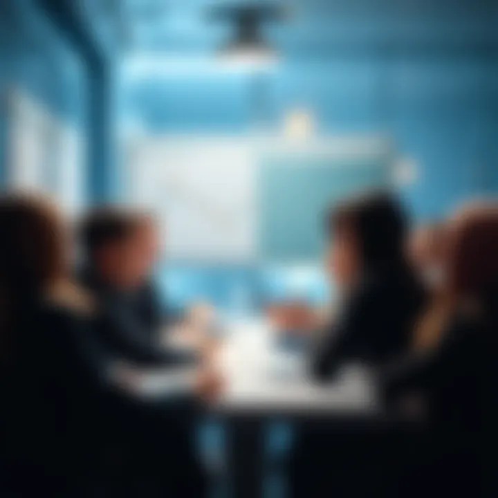 People engaging in a financial advice discussion at a user board, sharing experiences and insights