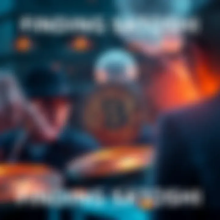 A visual from the documentary Finding Satoshi, showcasing elements of Bitcoin and Satoshi Nakamoto's influence