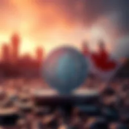 A digital representation of a tokenized bond with Canadian symbols