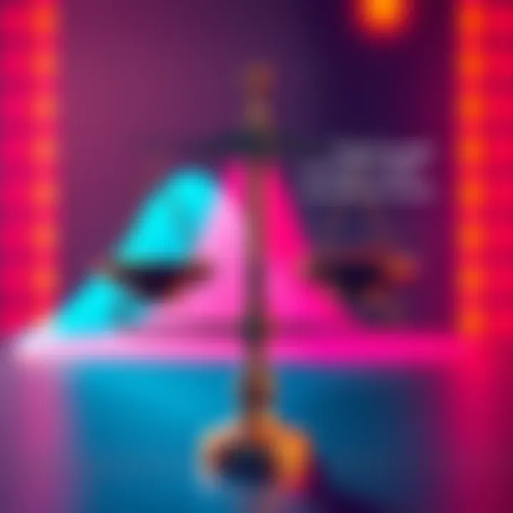 A graphic showing a balance scale with fixed supply on one side and fluctuating demand on the other, illustrating the impact of hard-coded scarcity on asset value.